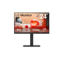 LG | 24BA750-B | 23.8 " | IPS | FHD | 16:9 | 100 Hz | 5 ms | 1920 x 1080 pixels | 200 cd/m² | HDMI ports quantity 1 | Black