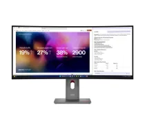 Lenovo | ThinkVision P40WD-40 | 39.7 " | IPS | WUHD | 21:9 | 120 Hz | 4ms GtG (Extreme mode) / 6ms GtG (Typical mode) ms | 5120 x 2160 pixels | 400 cd/m² | HDMI ports quantity 1 | Eclipse Black
