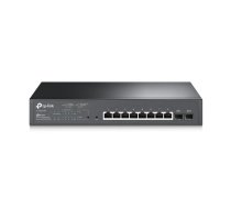 TP-LINK | JetStream 10-Port Gigabit Smart PoE Switch | TL-SG2210MP | Managed L2 | Rackmountable | SFP ports quantity 2 | PoE+ ports quantity 8 | Power supply type Single