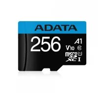 MEMORY MICRO SDXC 256GB W/AD./AUSDX256GUICL10A1-RA1 ADATA