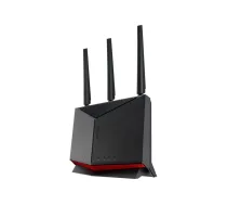 Asus | Wireless Wifi 7 Dual Band Gigabit Router | RT-BE86U | 802.11be | 6800 Mbit/s | Ethernet LAN (RJ-45) ports 5 | Mesh Support Yes | MU-MiMO No | 4G/5G | Antenna type External/Internal | 2