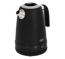 Adler | Kettle | AD 1295b | Electric | 2200 W | 1.7 L | Stainless steel | 360° rotational base | Black