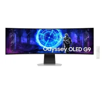 Samsung | LS49DG950SUXEN Odyssey G9 G95SD | 49 " | OLED | DQHD | 32:9 | 240 Hz | 5120 x 1440 pixels | 250 cd/m² | HDMI ports quantity 1 | Silver