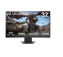 LG | 32GS60QC-B | 32 " | VA | QHD | 16:9 | 180 Hz | 1 ms | 2560 x 1440 pixels | 300 cd/m² | HDMI ports quantity 2