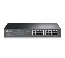 Switch|TP-LINK|Desktop/pedestal|16x10Base-T / 100Base-TX / 1000Base-T|PoE+ ports 8|TL-SG1016PE
