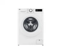 LG | Washing machine | F2WR508SWW | Energy efficiency class A | Front loading | Washing capacity 8 kg | 1200 RPM | Depth 47.5 cm | Width 60 cm | Display | LED | Steam function | Direct drive | White
