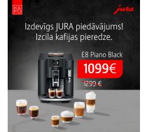 Kafijas automāts JURA E8 Piano Black