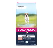 Sausa barība suņiem - Eukanuba Grain Free Senior Small and Medium Breed Ocean fish, 12 kg