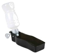 Ceļojumu ūdens pudele - Trixie Bottle with bowl, plastic, 0.7 l
