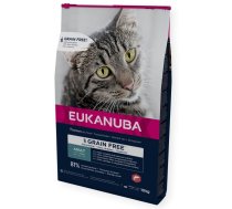 Sausā barība kaķiem - Eukanuba CAT Adult GRAIN FREE Salmon 10KG