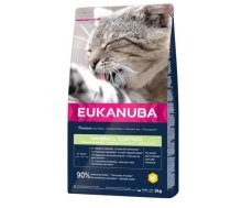 Sausā barība kaķiem - Eukanuba CAT Adult HAIRBALL CONTROL Chicken 2KG