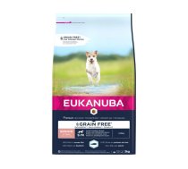 Sausa barība suņiem - Eukanuba Grain Free Adult Small & Medium, Rich in ocean fish, 3 kg