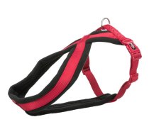 Krūšu siksna - Trixie Premium touring harness, XS–S: 30–55 cm/15 mm, red