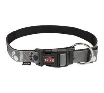 Kakla siksna suņiem : Trixie Silver Reflect Collar "L-XL", 40-65cm/25mm