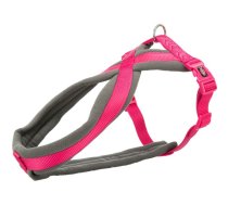 Krūšu siksna - Trixie Premium touring harness, XS–S: 30–55 cm/15 mm, fuchsia