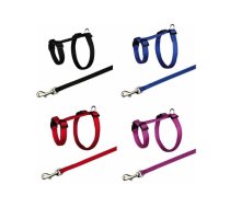 Krūšu siksna un pavada trušiem : Trixie Rabbit Harness with Lead, 25/44cm/10mm, 1.25m