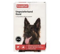 Līdzeklis pret blusām, ērcēm suņiem : siksna : Beaphar Ungezieferband For Dog, 65 cm (melns), vet. produkts