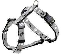 Krūšu siksna : Trixie Silver Reflect H-Harness "S-M", 49-65cm/20mm