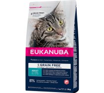 Sausā barība kaķiem - Eukanuba CAT Adult GRAIN FREE Salmon 2KG