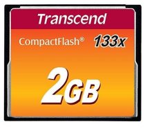 TRANSCEND MEMORY COMPACT FLASH 2GB/MLC TS2GCF133 TRANSCEND TS2GCF133 Atmiņas karte