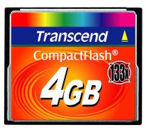 TRANSCEND CF 133X MLC R50/W20 4GB TS4GCF133 Atmiņas karte