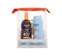 ASTRID Sun Sun Oil Spray SPF30 200 ml + After Sun Lotion 200 ml + Coconut Lip Balm SPF25 4,8 g Saules aizsargājošs losjons ķermenim