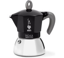 BIALETTI Moka Induction black 6 cups black - 6 cups 0006936/NP Moka geizera kafijas kanna