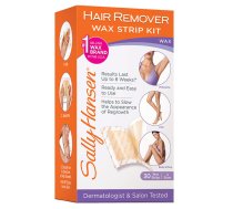 SALLY HANSEN Wax Hair Remover Wax Strip Kit For Body Women Depilācijai