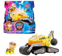 SPINMASTER Spin Master Paw Patrol Mighty movie - basic vehicle from Rubble with puppy figure, toy vehicle 6067511 Mašīna