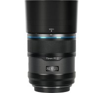 SIRUI SNIPER LENS APS-C AF 75MM F1.2 X-MOUNT BLACK CARBON Objektīvs