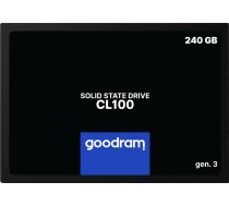 GOODRAM SSD CL100 Gen. 3 240GB SATA III 2,5 SSDPR-CL100-240-G3 SSD disks