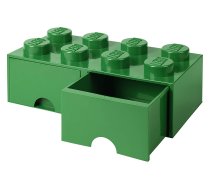 ROOM COPENHAGEN LEGO Brick Drawer 8 green - RC40061734 40061734 Konstruktors