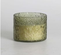 EVELEKT Scented candle in glass NATURE GREEN H7,5cm, Tranquil Summer Aromātiskā svece