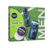 NIVEA Men Men Men Creme 150 ml + Antiperspirant Men Ultra Charge 150 ml + Shower Gel Men Ultra Charge 250 ml Dienas krēms