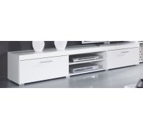 CAMA MEBLE Cama TV stand 200 SAMBA white/white gloss SAMBA 8 BI/BI TV galdiņš