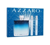 AZZARO Chrome Men Edp 100 ml + Edp 10 ml + Edt 10 ml Dāvanu komplekts