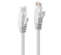 LINDY CABLE CAT6 U/UTP 0.5M/WHITE 48091 LINDY 48091 Kabelis