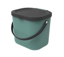 ROTHO Albula Dark green - waste sorting container - 6l Atkritumu tvertne