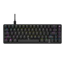 CORSAIR K65 PRO MINI RGB,PC or Mac with a USB 3.0 or 3.1 Type-A port, Windows 10, macOS 10.15 or later, Internet connection for iCUE software download CH-91A401A-ND Klaviatūra