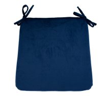 EVELEKT Cushion VELVET 2, for chair 39x39cm, blue Dekoratīvais spilvens