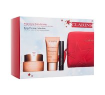 CLARINS Extra-Firming Women Extra-Firming Jour 50 ml + Extra-Firming Nuit 15 ml + Wonder Perfect Mascara 4D 3 ml 01 Perfect Black + Double Serum 0,9 ml + Red Cosmetic Bag Dienas     krēms