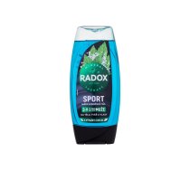 RADOX Sport Mint And Sea Salt 3-in-1 Shower Gel 225ml Men Dušas želeja