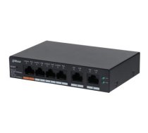 DAHUA Switch|DAHUA|CS4006-4GT-60|Type L2|Desktop/pedestal|PoE ports 4|60 Watts|DH-CS4006-4GT-60 DH-CS4006-4GT-60 Komutators