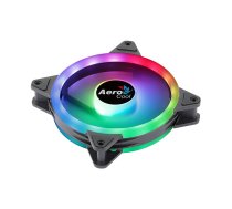 AEROCOOL Duo 12 ARGB 6-pin Computer case Fan 12 cm Black AEROPGSDUO12ARGB-6P Dzesētājs