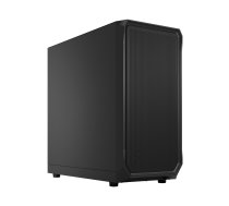 FRACTAL DESIGN Focus 2 Black Solid, Midi Tower, Power supply included No Datora korpuss