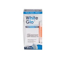 WHITE GLO Diamond Series Whitening Pen 2,5 ml + Whitening Strip 7 pcs Zobu balināšanai