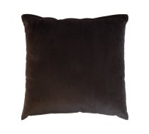 EVELEKT Pillow VELVET 2, 45x45cm, black Spilvens