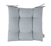 EVELEKT Cushion for chair MY COTTON 40x40cm, light grey Krēsla spilvens