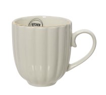 EVELEKT Mug SHELL H9,9cm, porcelain Krūze