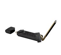 ASUS Wireless Dual-band USB-AX56 AX1800 (No cradle) 802.11ax Maršrutētājs